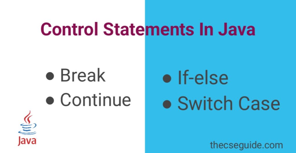 control statements in java